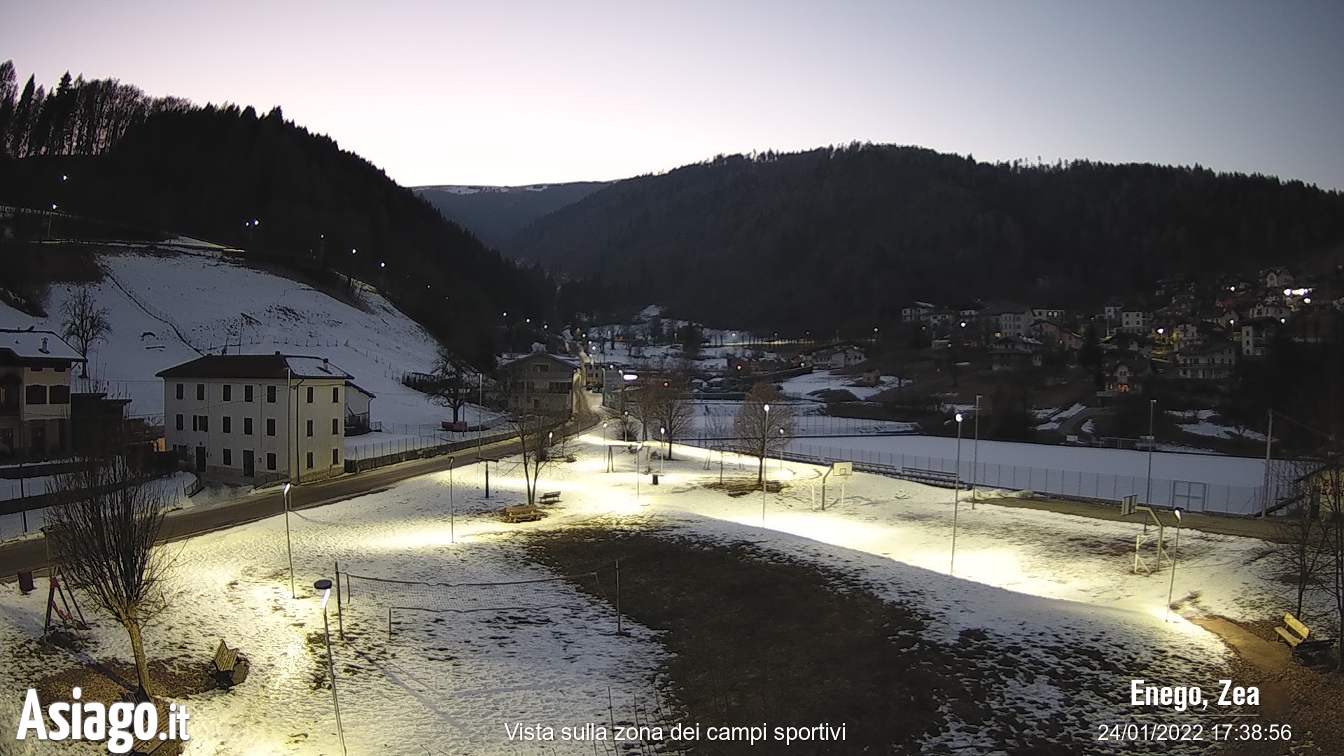 Webcam campi sportivi Zea Enego